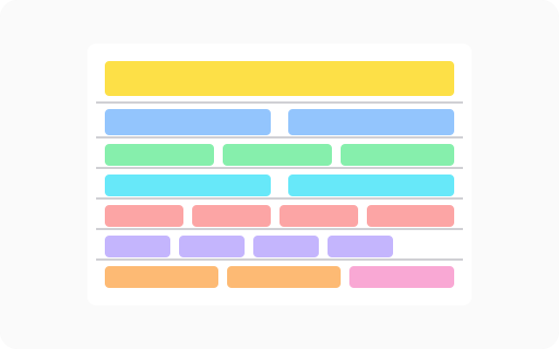 Transformation Roadmaps with Gantt charts methodology icon